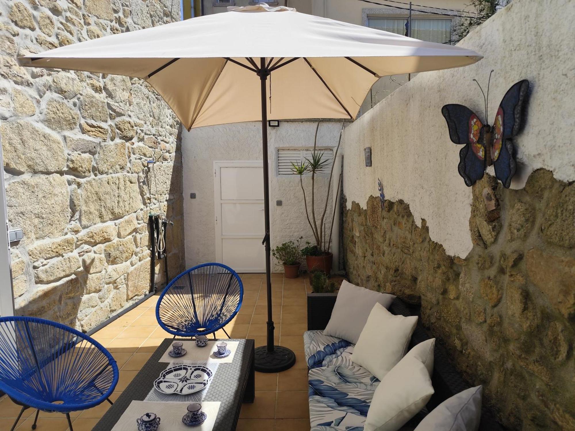 Casa O Castrino Villa Cambados Bagian luar foto