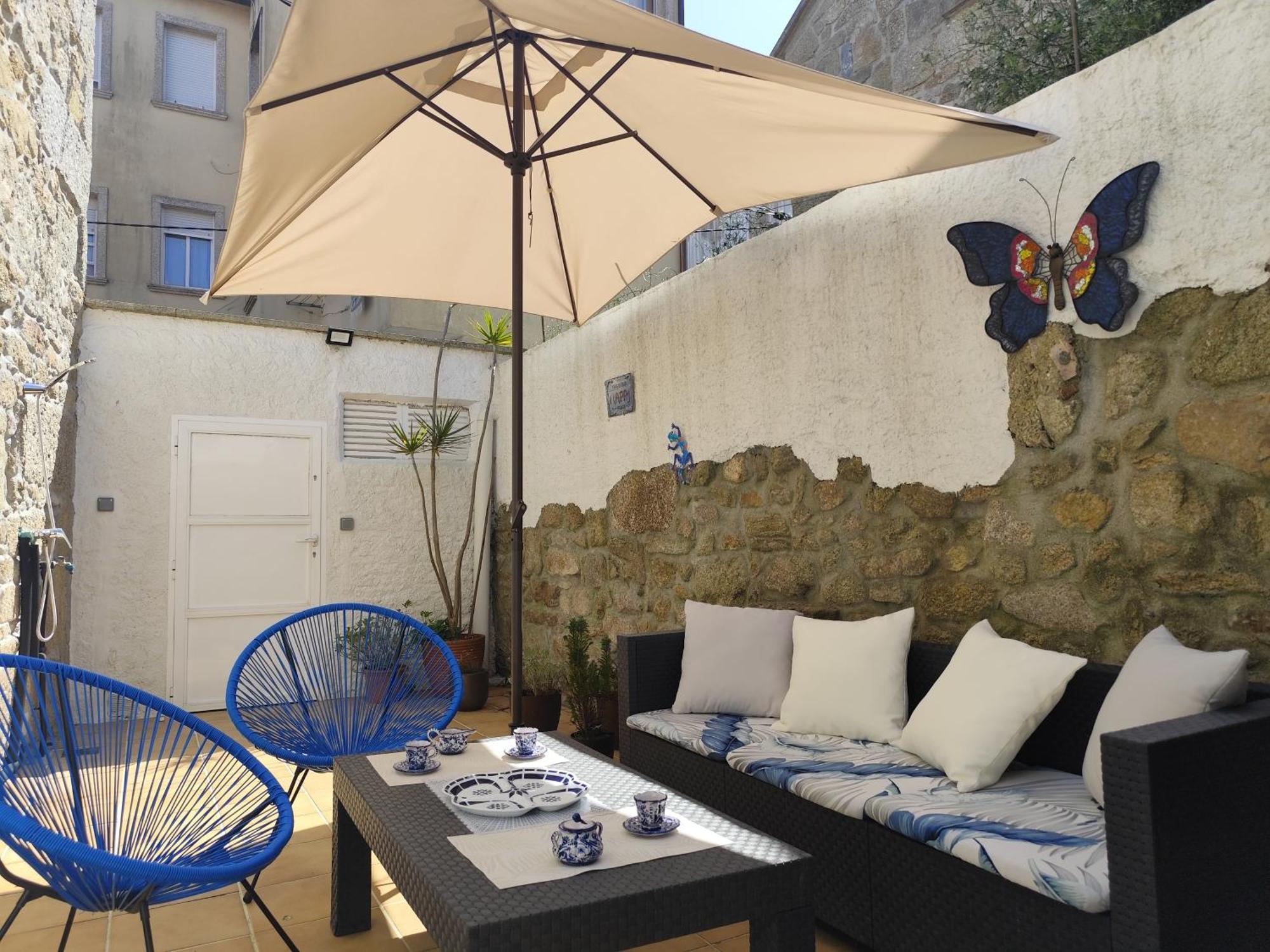 Casa O Castrino Villa Cambados Bagian luar foto